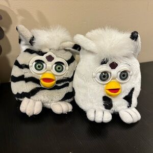 Furby Buddies Plush Lot Of 2 Tiger Electronics, LTD. Vintage 1999